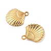 304 Stainless Steel Pendants STAS-P380-57G-2
