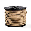 Eco-Friendly Faux Suede Cord LW-R007-3.0mm-1122-1