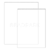 Acrylic Transparent Pressure Plate DIY-BC0011-11-1