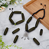 14Pcs Wood European Beads WOOD-FG0001-55-5
