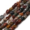 Natural Alashan Agate Beads Strands X-G-Q060-E19-02-9