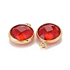 Glass Charms KK-C228-02G-10-2