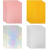 80Pcs 4 Colors A4 PET Stamping Hot Foil Paper DIY-FH0004-97-1