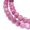 Natural Dyed Jade Beads Strands X-G-F601-A14-3