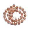 Natural Sunstone Beads Strands G-K303-A08-10mm-2