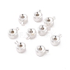 925 Sterling Silver Crimp Beads STER-D035-01S-1