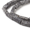 Natural Map Stone/Picasso Stone/Picasso Jasper Beads Strands X-G-G837-05-3