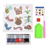 DIY Insect Theme Diamond Painting Stickers Kits For Kids DIY-O016-06-1