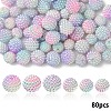 Imitation Pearl Acrylic Beads OACR-YW0002-04B-03-1