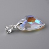 Electroplate Glass Pendants FIND-TAC0009-67S-01-3