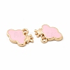 Alloy Enamel Charms FIND-A025-18G-02-2