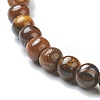 Natural Tiger Eye Beaded Stretch Bracelets BJEW-A117-A-29-3