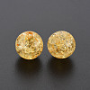 Transparent Crackle Acrylic Beads MACR-S373-66A-N13-2