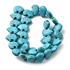 Synthetic Turquoise Bead Strands G-M150-27-01-2