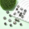 20Pcs 2 Styles Natural Fluorescent Syenite Rock(Glow under UV Light) Beads G-YW0002-81-4