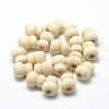 Unfinished Wood Beads WOOD-T007-03-1