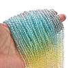 Transparent Painted Glass Beads Strands LS-DGLA-A034-T3mm-A15-2