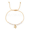 304 Stainless Steel Charm Bracelets FN6777-5