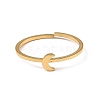 304 Stainless Steel Adjustable Open Cuff Rings RJEW-Q806-01G-02-2