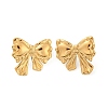304 Stainless Steel Stud Earrings EJEW-G423-32E-G-4