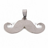 201 Stainless Steel Enamel Pendants STAS-S110-075H-2