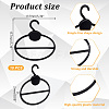 Plastic Scarf Display Hangers AJEW-WH0528-63A-2