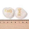 Natural Quartz Crystal Heart Engraving MBTI Figurines Statues for Home Office Desk Decorations G-K353-05M-3