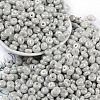 Opaque Colours Luster Glass Seed Beads X1-SEED-P008-01C-11-1