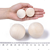 Unfinished Wood Beads X-WOOD-T014-40mm-4