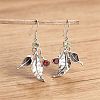 Alloy Rhinestone Dangle Earrings for Women WG1931A-01-2