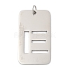 304 Stainless Steel Pendants STAS-M115-01P-E-1