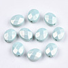 Spray Painted Acrylic Beads MACR-T037-08C-1