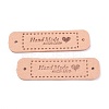 PU Leather Label Tags DIY-H131-A09-1