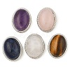 Natural Mixed Gemstone Multi-Strand Links KK-M304-02P-1