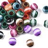 Opaque Acrylic European Beads OACR-Z036-05D-01-2