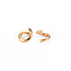 Brass Open Jump Rings KK-S360-064-NF-2