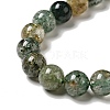 Natural Fuchsite Beads Strands G-K285-40B-1-4