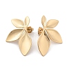 304 Stainless Steel Stud Earrings X-EJEW-H115-04G-1