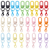 30Pcs Baking Paint Alloy Screw Clasps FIND-NB0006-10-1