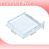 Transparent Glass Display Pedestals ODIS-WH0038-298B-2