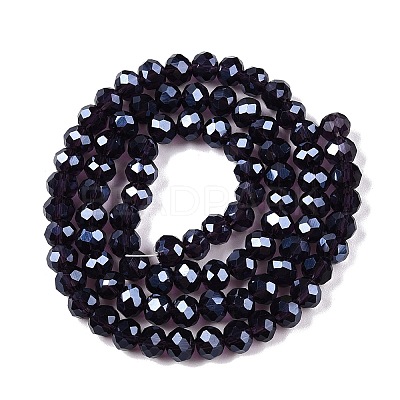 Electroplate Glass Beads Strands LS-EGLA-A044-T6mm-A15-1