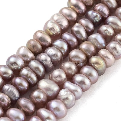 Natural Cultured Freshwater Pearl Beads Strands PEAR-C003-29C-1