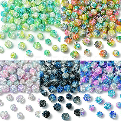 Imitation Pearl Acrylic Beads OACR-YW0002-04A-02-1