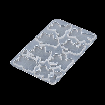 Bear DIY Pendant Silhouette Silicone Molds SIL-F010-02-1