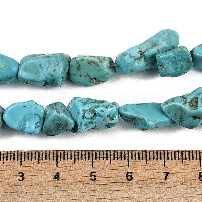 Natural Howlite Beads Strands G-N0312-01D-1