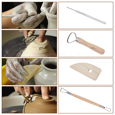 1 Set Clay Craft Tool Kits DIY-GA0006-68-1