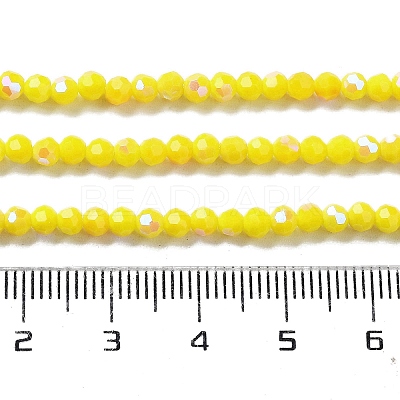 Opaque Glass Beads Strands EGLA-A035-P3mm-L04-1