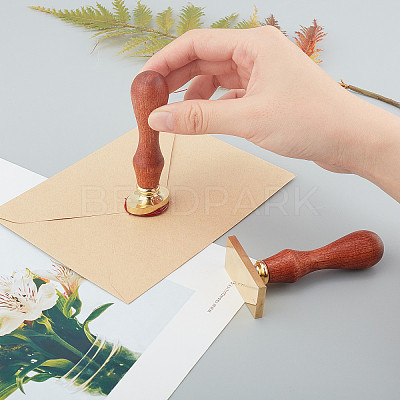 Wax Seal Stamp Set AJEW-WH0212-050-1