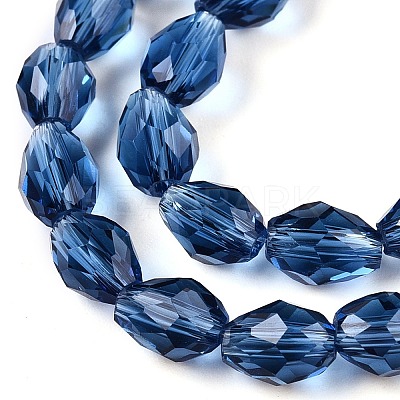 Transparent Glass Beads Strands EGLA-N013-T6mm-D28-1