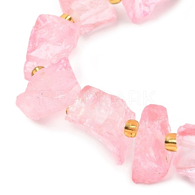 Raw Rough Natural Quartz Crystal Beads Strands G-Z131-J01-07-1